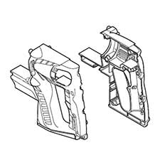 Hitachi 328514 Housing (a).(b) Set DH25DAL