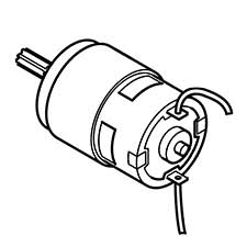 Hitachi 328-674 Motor Dc 18v WH18DFL