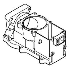Hitachi 328-866 Crank Case DH50MRY