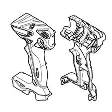 Hitachi 329-589 Housing (a).(b) Set WH10DL