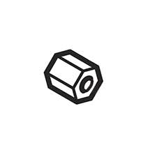 Hitachi 331-267 Lock Nut