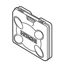 Hitachi 331-450 Plastic Carry Case