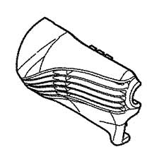 Hitachi 332521 Tail Cover (a)