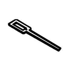 Hitachi 332581 Off Lock Plate