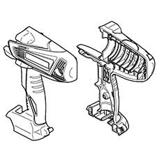 Hitachi 333794 Housing (a).(b) Set