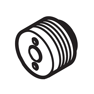 Hitachi 336488 Pulley (a)