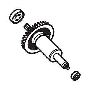 Hitachi 337203 Rotor Ass