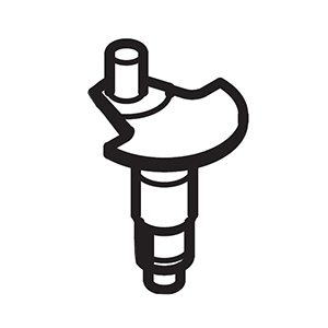 Hitachi 337531 Crank Shaft