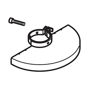 Hitachi 338291 Wheel Guard Ass