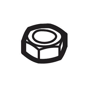 Hitachi 339175 Lock Nut M8