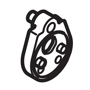 Hitachi 339285 Weight Holder   CJ160V