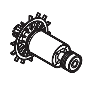 Hitachi 339763 Rotor Pinion Set