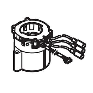 Hitachi 340884 Stator Sensor Pcb