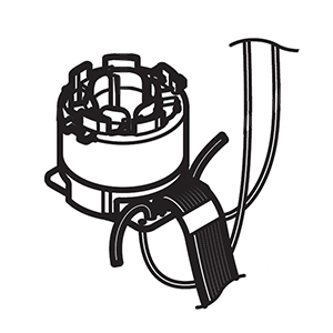 Hitachi 340944 Stator DH18DBLP4