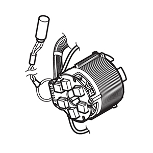 Hitachi 341006 Stator Fet Pcb
