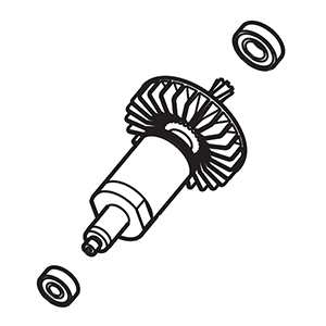 Hitachi 361133 Rotor Ass