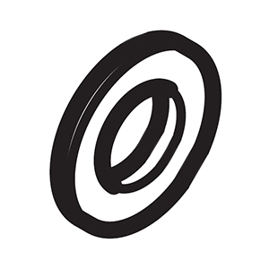 Hitachi 370229 Damper Washer H45MEY