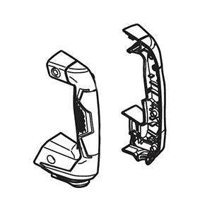 Hitachi 370258 Handle (a).(b) Set H45MEY
