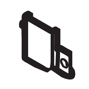 Hitachi 371058 Pushing Lever Arm Holder NT185