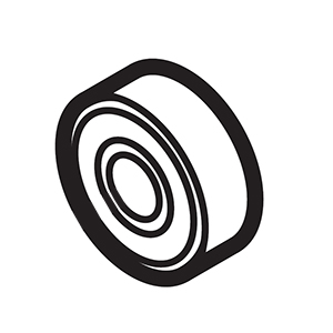 Hitachi 371919 Ball Bearing 606VVMC3E