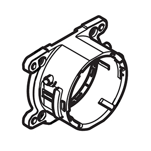 Hitachi 372225 Rear Case