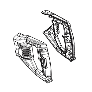 Hitachi 372697 Handle Set
