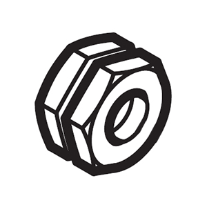 Hitachi 372746 Lock Nut
