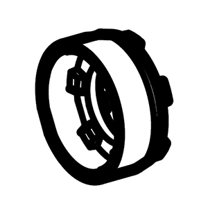 Hitachi 372905 Rubber Bushing