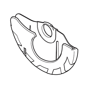 Hitachi 373551 Lower Guard