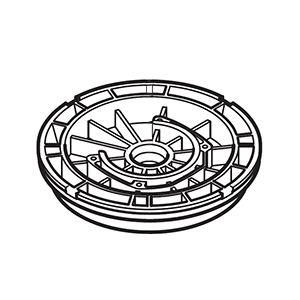 Hitachi 373573 Fan Base