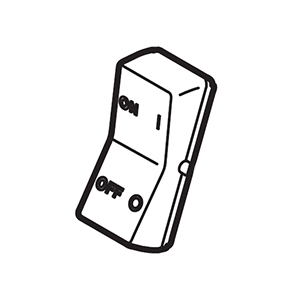 Hitachi 373576 Switch Cover