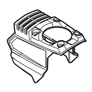 Hitachi 373701M Crank Cover (metabohpt Logo)
