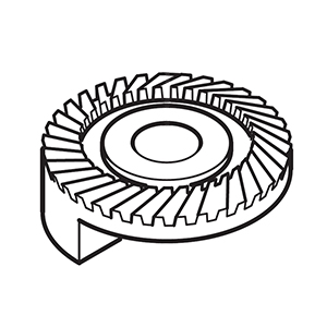 Hitachi 375194 Counter Gear