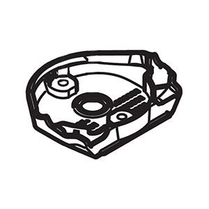 Hitachi 376434 Tail Cover  DH40MEY