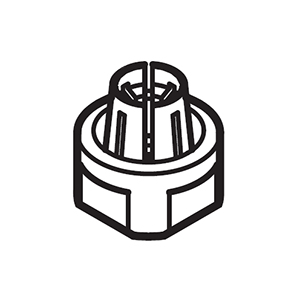 Hitachi 376838 Collet Chuck (a) 6.35MM