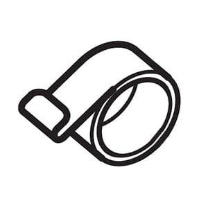 Hitachi 377480 Ribbon Spring