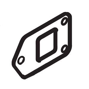 Hitachi 6600758 Exhaust Packing