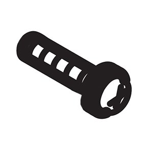 Hitachi 6600839 Screw (w/washer) M5x25