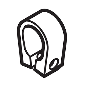 Hitachi 6600853 Handle Clamp