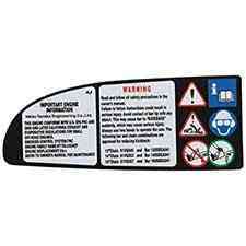 Hitachi 6685124 Decal,caution