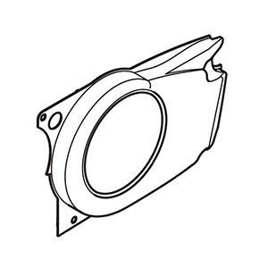 Hitachi 6685176 Air Deflector