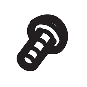 Hitachi 6685218 Screw,hinge Pin