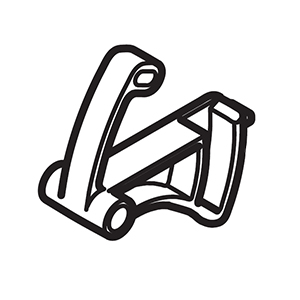 Hitachi 6685283 Throttle Lever