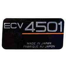 Hitachi 6694281 DECAL,ECV-4501