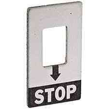 Hitachi 6694589 Decal,stop Button