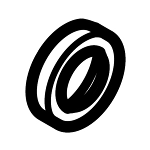 Hitachi 6696856 Piston Pin Collar