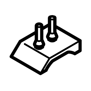 Hitachi 6696870 Rear Damper