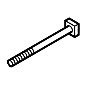 Hitachi 6698437 Square Head Bolt M6