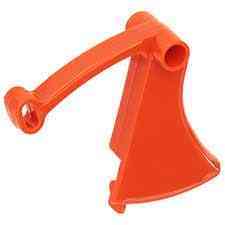 Hitachi 669-8916 Throttle Lever (vermilion)