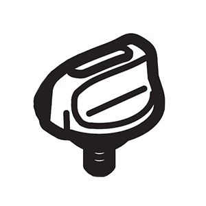 Hitachi 6699874 Cleaner Knob